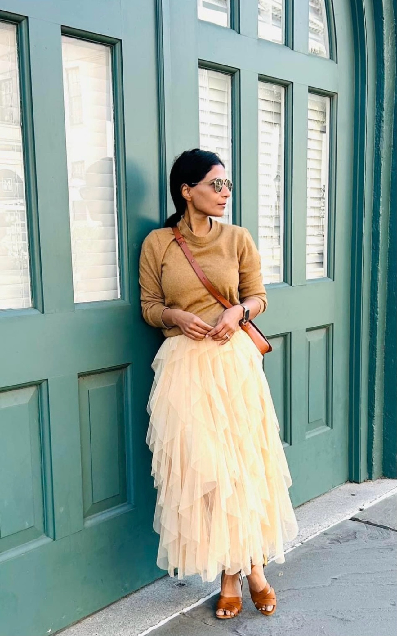 A chic Fall outfit with a lot of whimsy, thanks to this gorgeous skirt. Its waist defining, figure flattering and the soft blush shade makes it super easy to style. Get it while it’s around💕

#LTKOver40 #LTKSeasonal #LTKHoliday