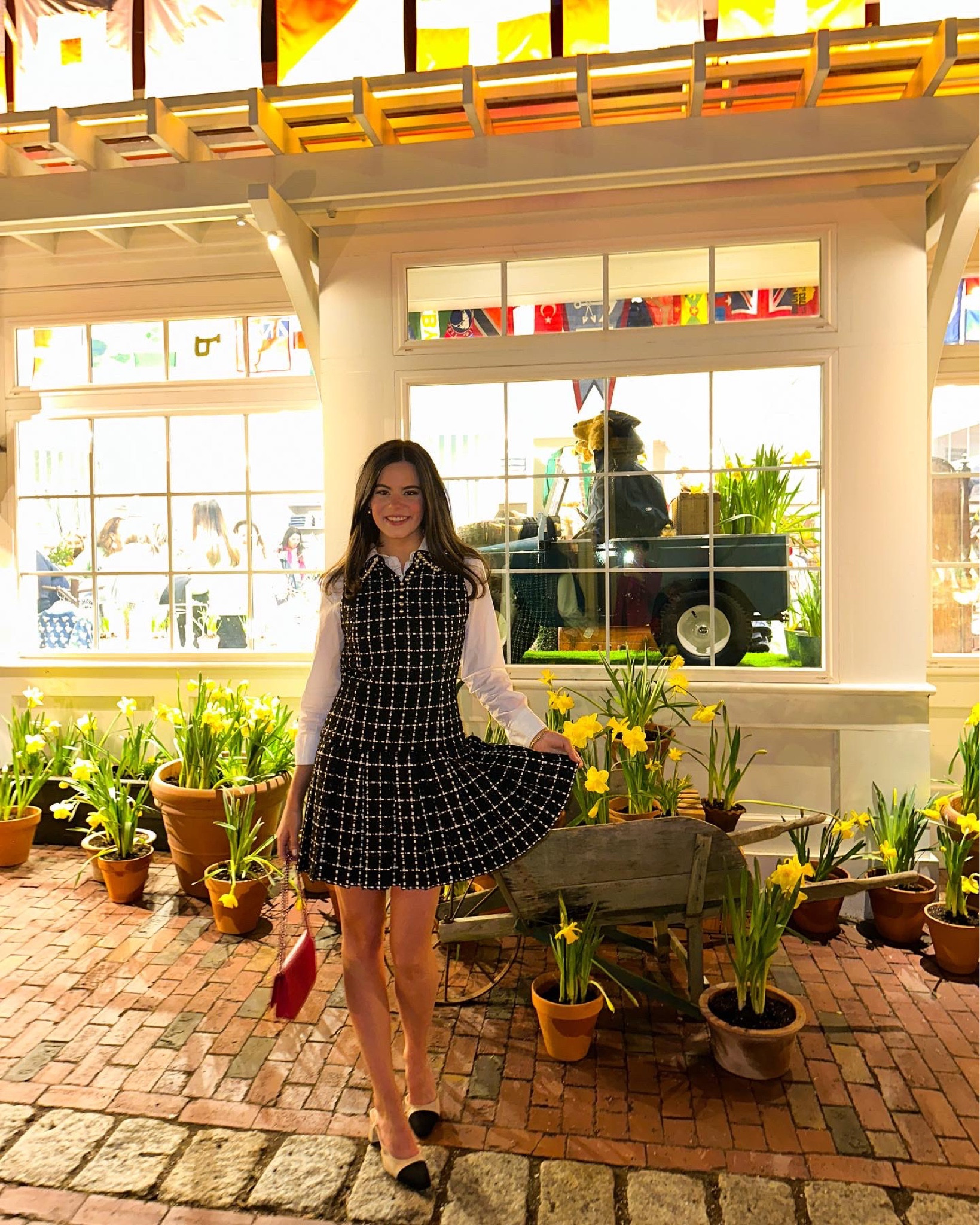 What I wore in Newport, Rhode Island for a cocktail party! It was a classic and timeless look perfect for transitioning into the spring! 

#LTKSeasonal
