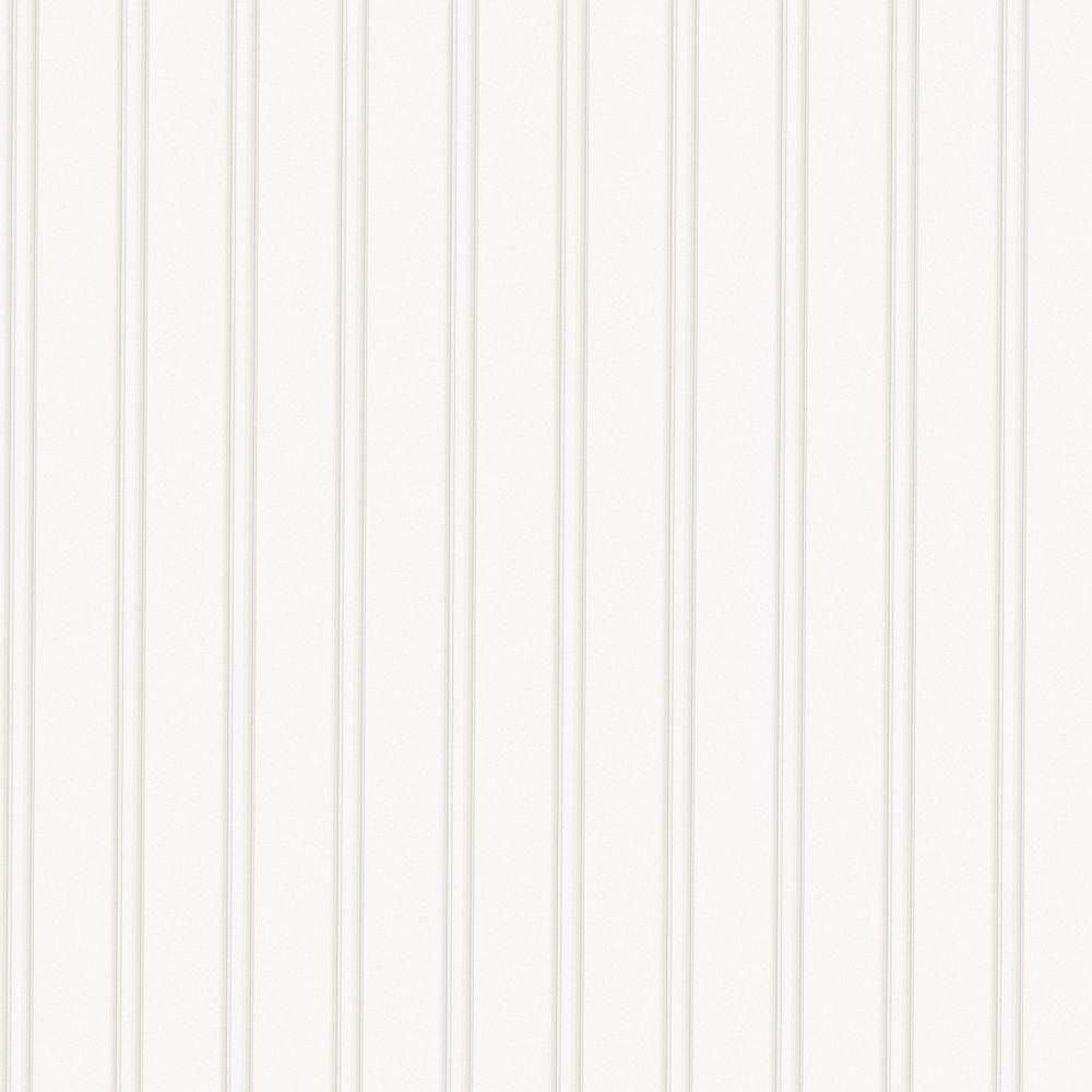 Graham & Brown White Vinyl Pre-Pasted Moisture Resistant Wallpaper Roll (Covers 56 Sq. Ft.)-15274... | The Home Depot