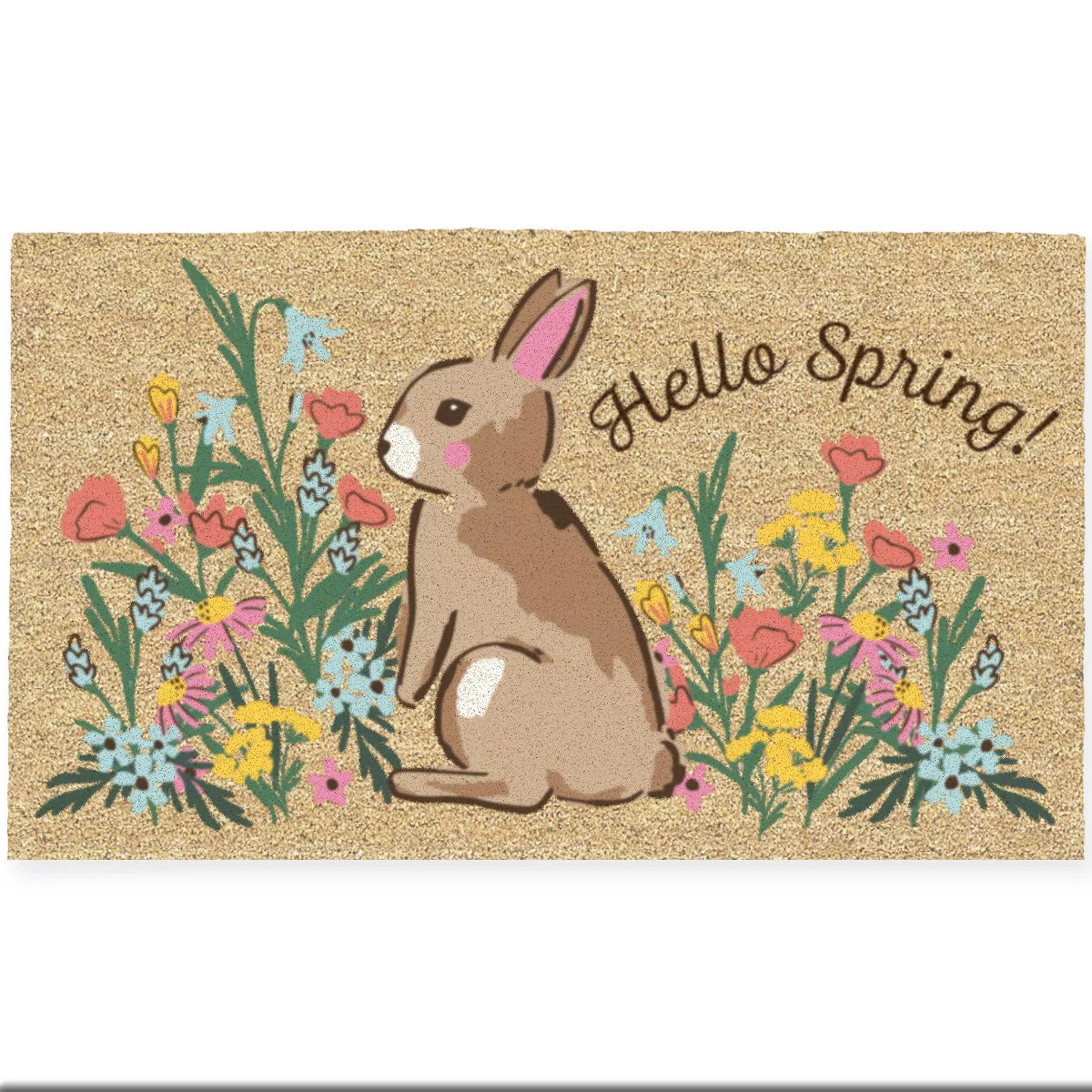 Design Imports  Hellow Spring Bunny Doormat | Target