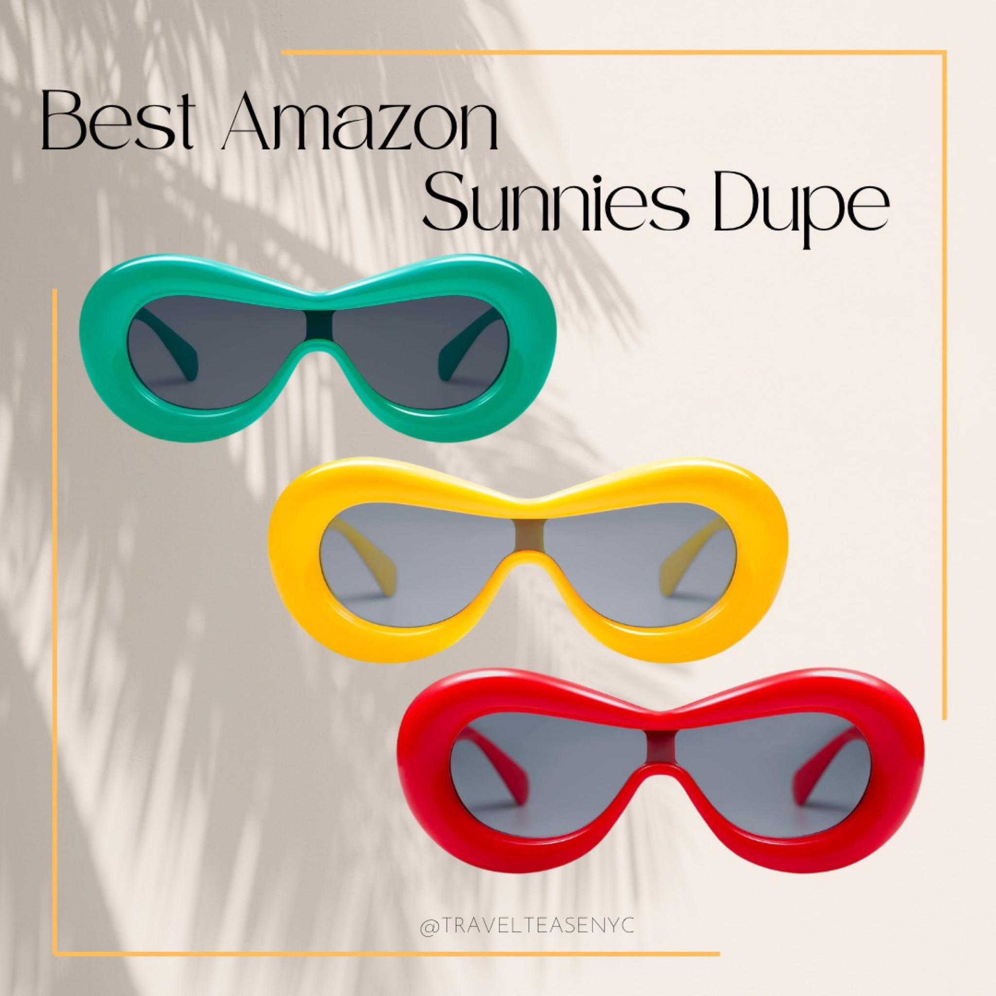 Amazon designer sunnies dupe

#LTKunder50 #LTKtravel #LTKFind