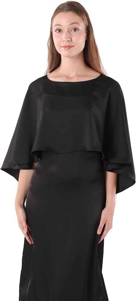 Shawls and Wraps for Evening Dress Stain Capelets for women Elegant shawl Wraps Wedding Cape Cove... | Amazon (US)