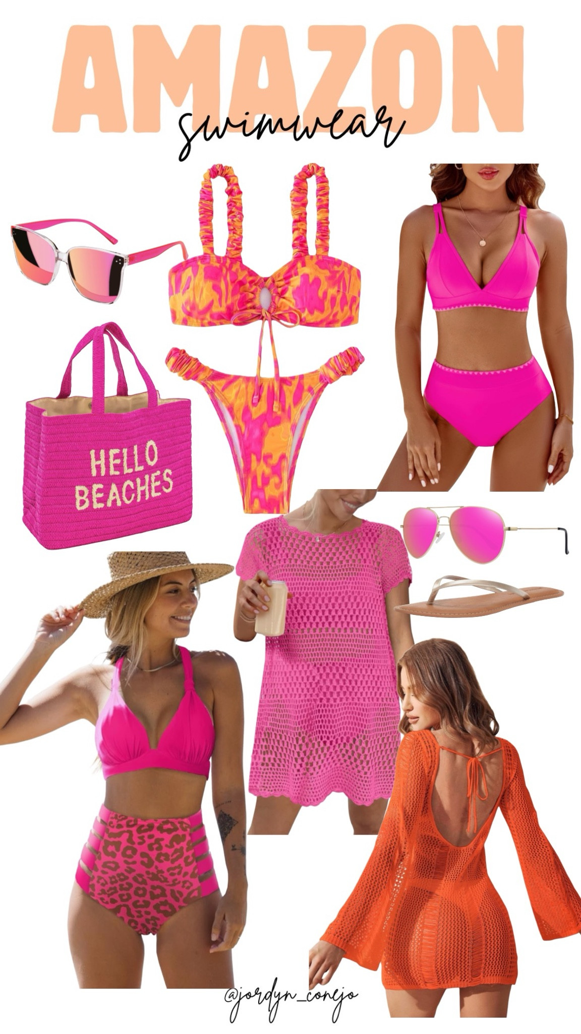 Swim suits for women- swimwear- vacation- pink bikini- swim coverup- beach bag- sunglasses- womens style- flip flops- Amazon finds- swim 

#LTKSeasonal #LTKswim #LTKstyletip