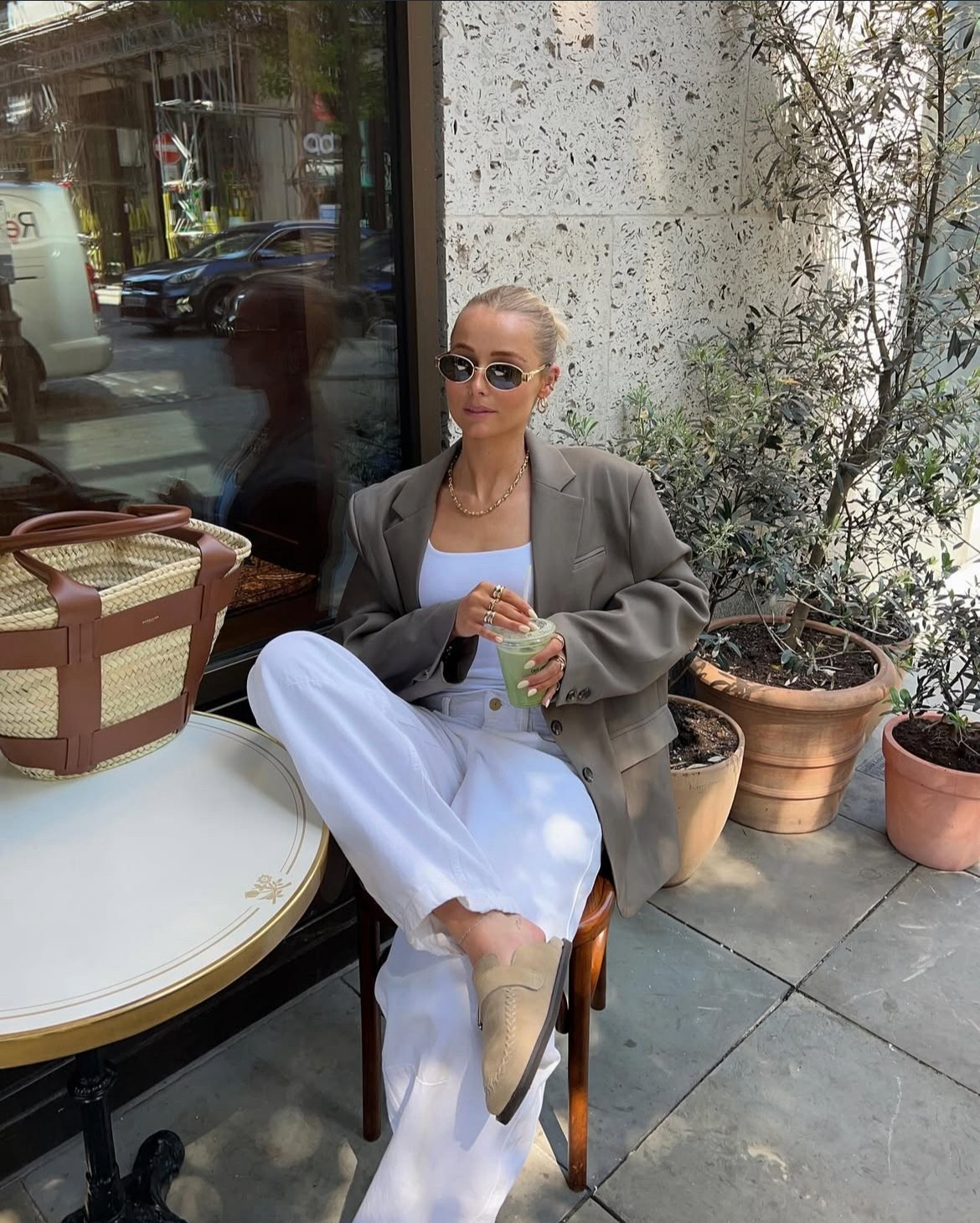 My new basket bag & it is perfect! 

#LTKeurope #LTKbag #LTKsummer