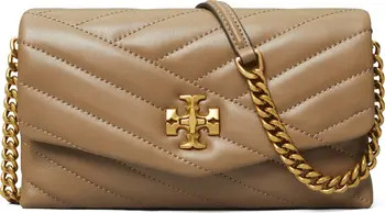 Kira Chevron Quilted Leather Wallet on a Chain | Nordstrom Canada
