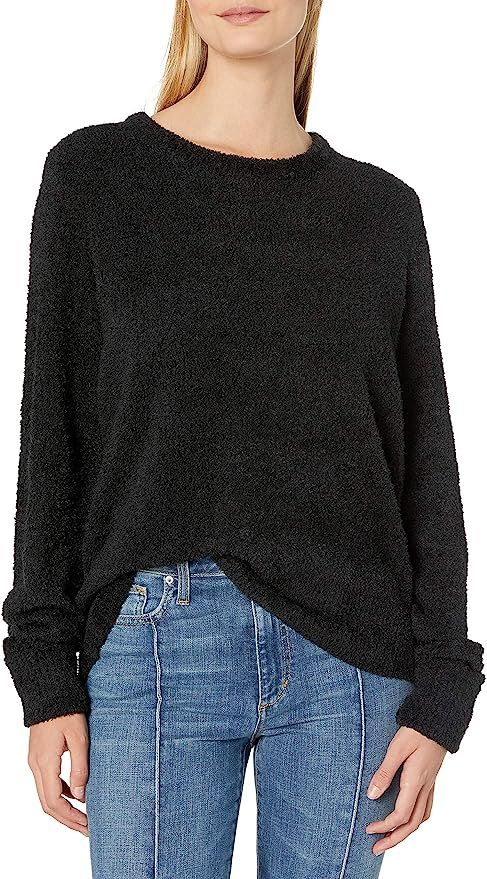 Lucky Brand Women's Teddy Scoop Neck Sweater | Amazon (US)