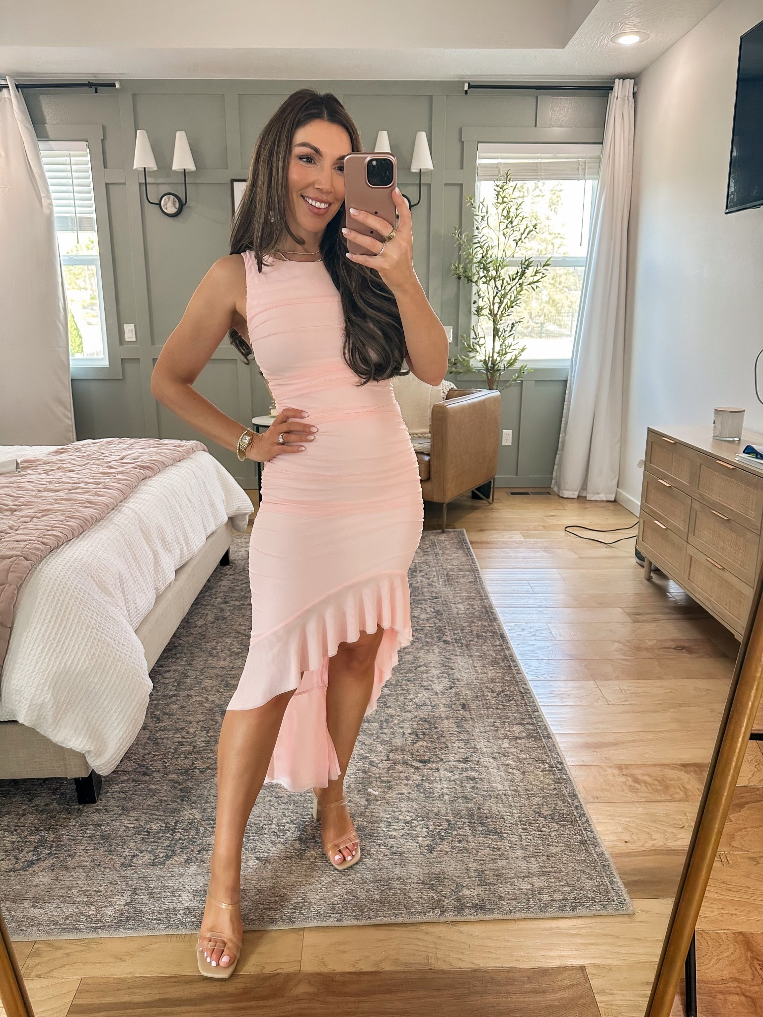 Sooo flattering and comes in the CUTEST colors! Perfect for a spring or summer wedding! Amazon fashion, wedding guest dresses, event dress, spring fashion.

#LTKWedding #LTKStyleTip #LTKFindsUnder50