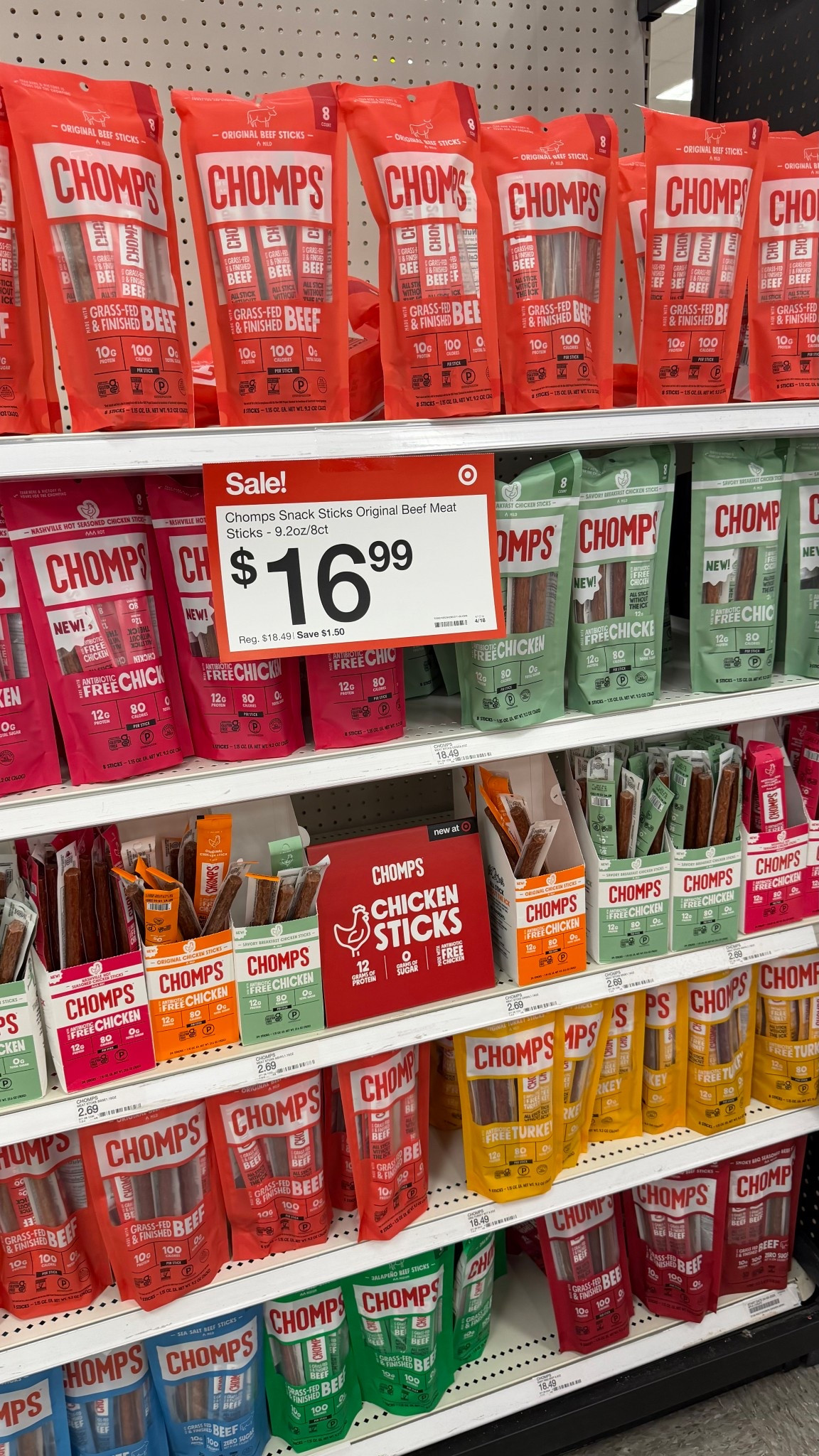 RUN to Target for this deal 🏃‍♀️🔥 Chomps are on sale and if you know, you KNOW… these are one of my go-to high protein snacks for busy days, mom life, and hitting macros without overthinking it 🙌 Perfect to throw in your bag, car, or diaper bag. Stocking up while they’re on sale because these never last 👀

#targetfinds #targetdeals #healthysnacks #highproteinsnacks #fitnessfuel #momlife #momfinds #macrofriendly #weightlossjourney #fitmom #proteinontherun #busymomlife #grabandgosnacks #cleaneating #groceryfinds #ltkfit #ltkfinds #ltkfamily #wellnessjourney #trendingfinds 

 

#LTKfitnessgoals #LTKmomlife #LTKfoodie