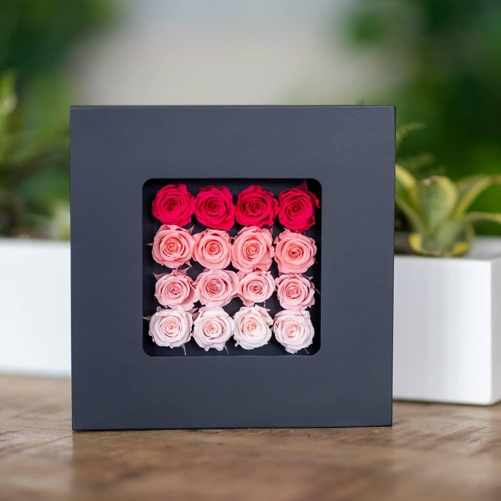 Khiva Holiday Roses for Delivery Prime | Christmas Home Decor | Framed Small Roses | 16-Piece Min... | Amazon (US)