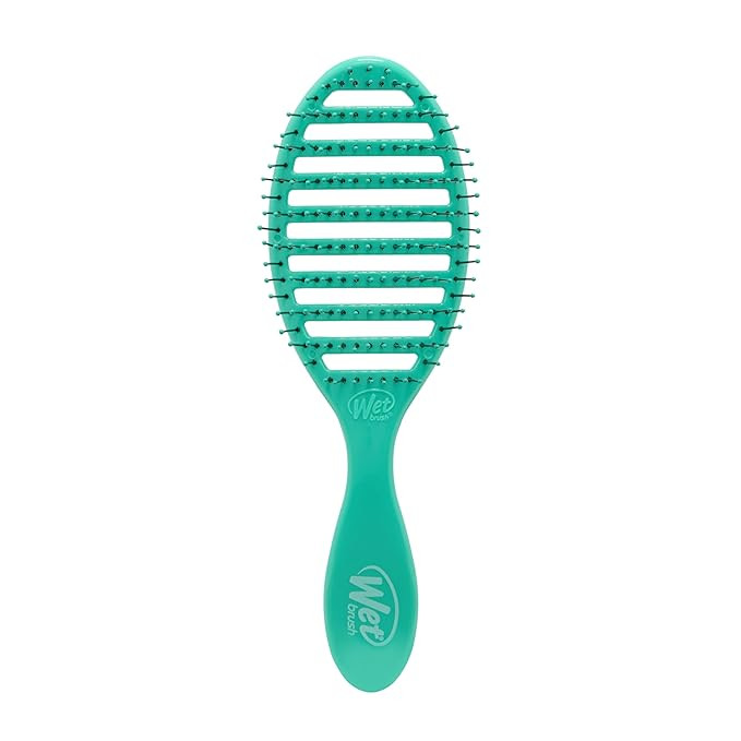 Wet Brush Speed Dry Hair Brush, Amazon Exclusive Aqua, Vented Design & Soft HeatFlex Bristles, Bl... | Amazon (US)