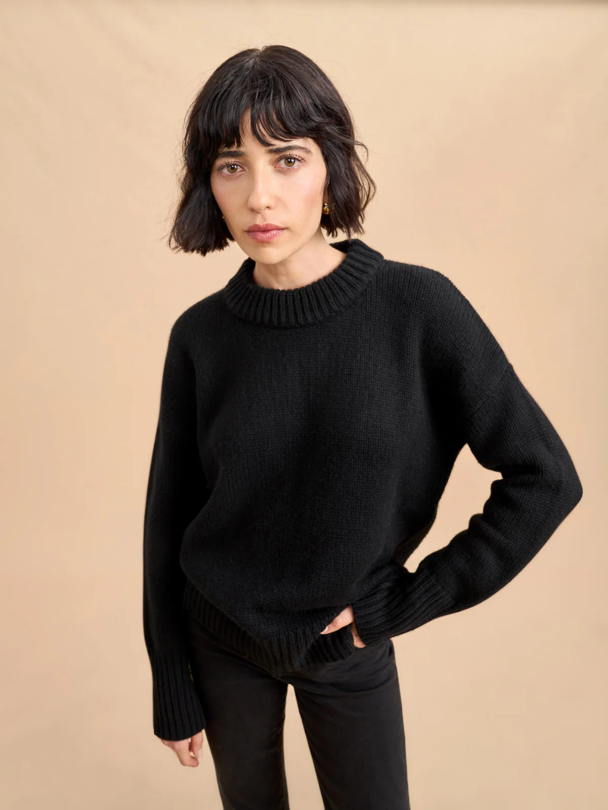 Solid Marin Sweater | La Ligne