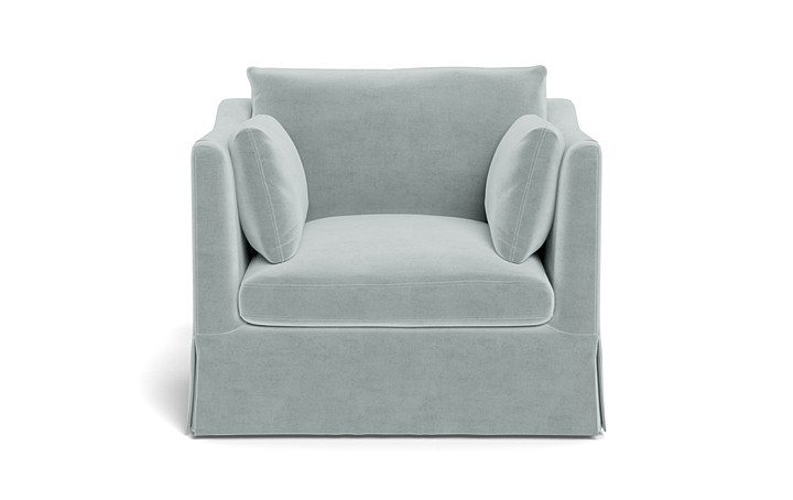 Caitlin Slipcovered Accent Chair by The Everygirl® | Interior Define