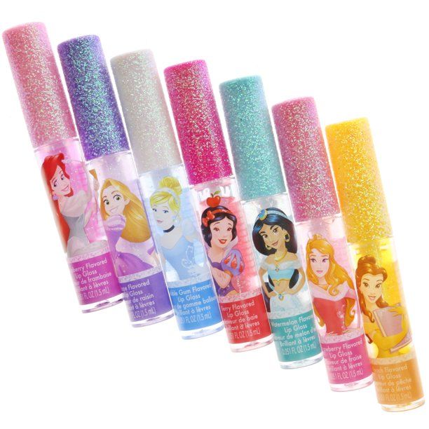 Disney Princess 7pk Lipgloss | Walmart (US)