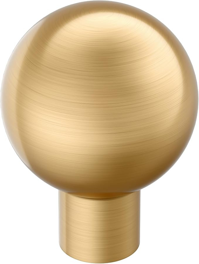 Amerock Coble 1-1/8 inch (29 mm) Diameter Champagne Bronze Cabinet Knob, BP37660CZ | Amazon (US)