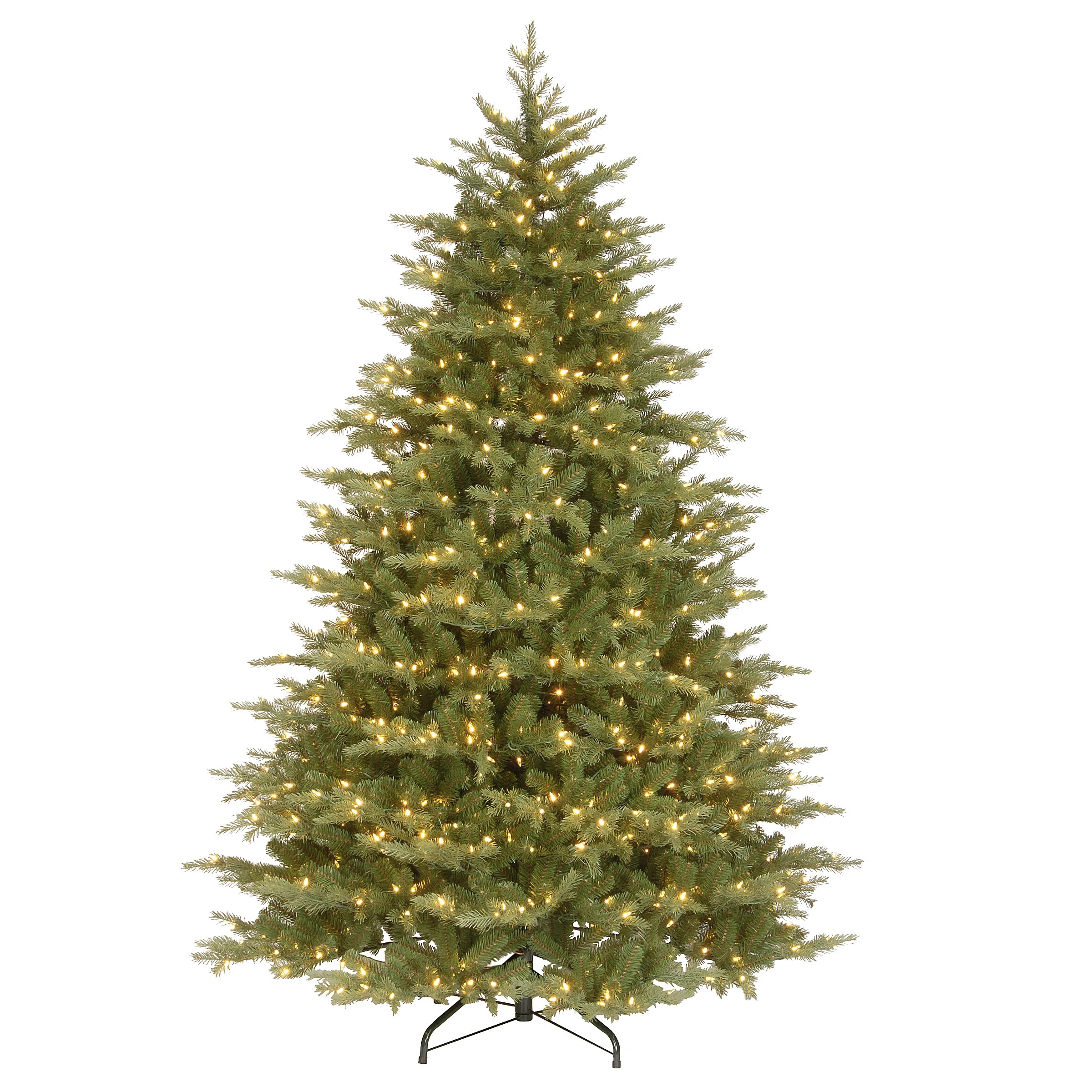 Nordic Green Spruce Artificial Christmas Tree with Clear/White Lights | Perigold