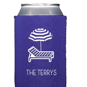 Personalized Can Coolers, Pool Time Can Cooler, Pool Party Favor, Personalized Gift, Housewarming... | Etsy (Global)
