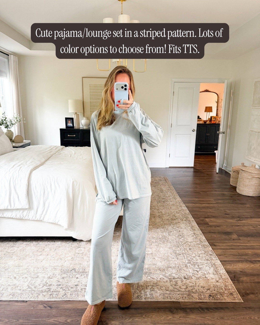 Loving this stripe lounge set! On sale for Amazon prime day
