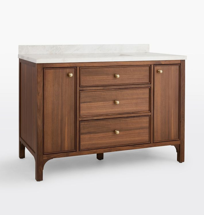 Wallace 48" Single VanityPinterestFacebookXCopy LinkEmailPrint | Rejuvenation