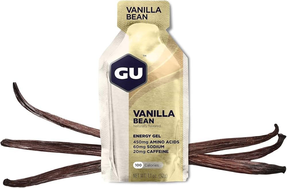 GU ENERGY Original Sports Nutrition Energy Gel, Vanilla Bean, 24-Count | Amazon (CA)