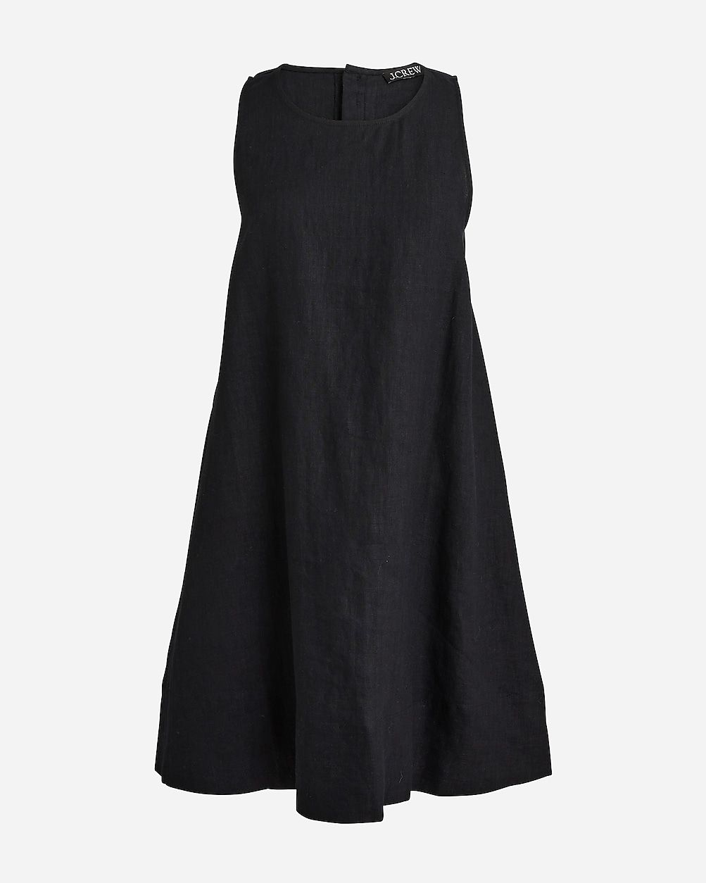 Shop this lookbest seller3.6(25 REVIEWS)Maxine button-back dress in linen$98.00BlackClassicPetite... | J.Crew US