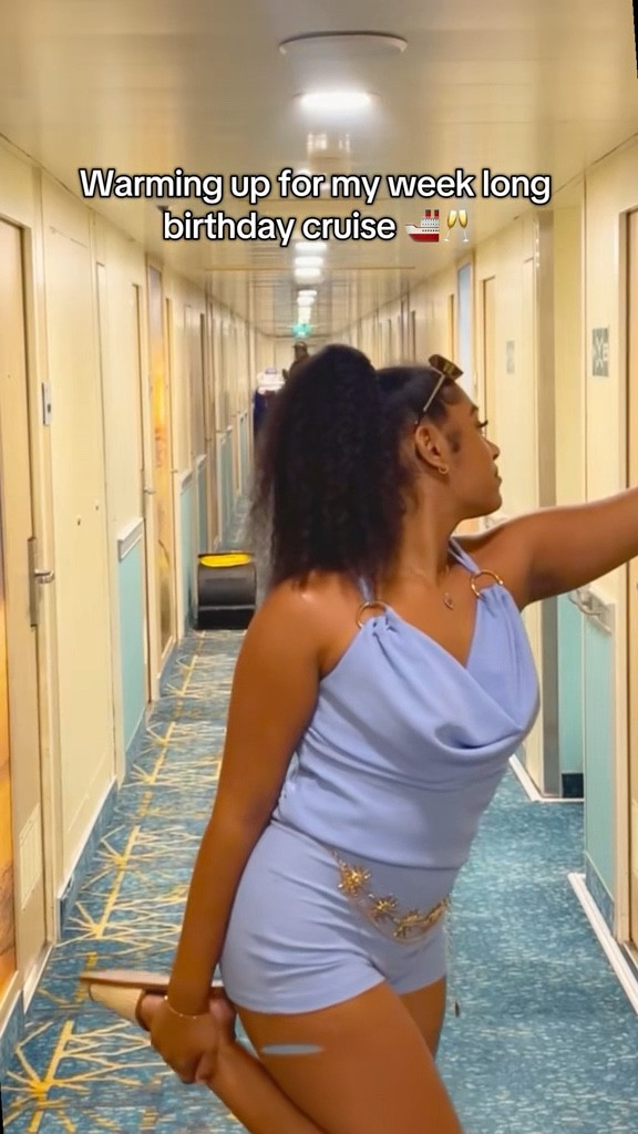 Warming up for a week-long birthday cruise 💙🚢
I’m wearing the prettiest blue two-piece set with a halter cow-neck top and matching shorts — lightweight, flattering, and perfect for warm weather. Styled with a sun chain belt, Miu Miu sunglasses and slide sandals for an easy cruise-ready look.
Ideal for travel days, poolside lounging, or vacation mornings. Everything linked on LTK & true to size ✨ 

 

#LTKootd #LTKSeasonal #LTKTravel