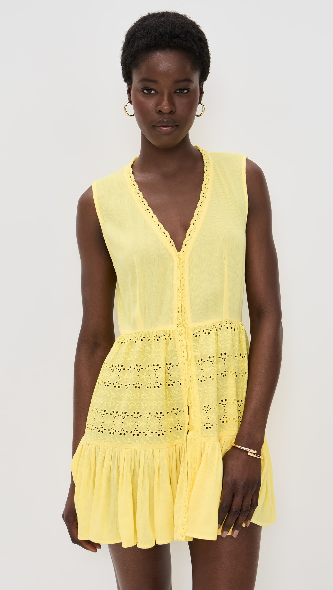 Playa Lucila Eyelet Mini Dress | Shopbop | Shopbop