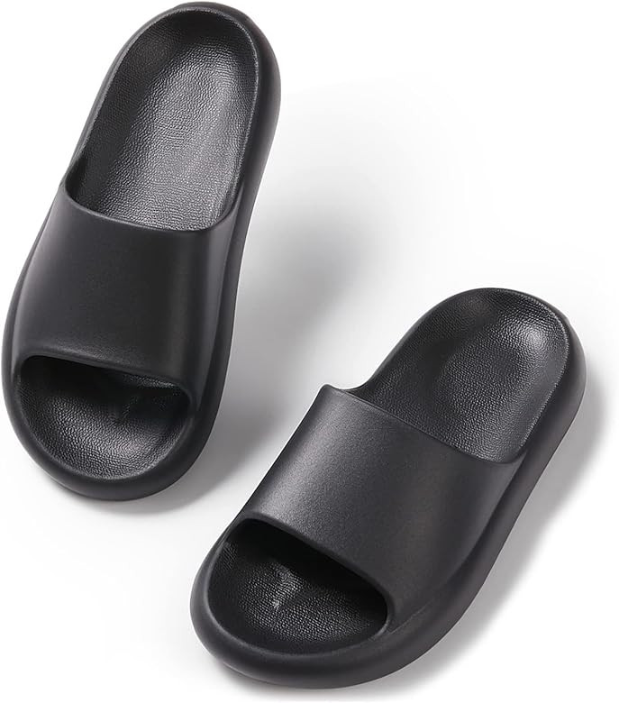 posee Poopoo Slippers Cloud Slides for Women Men Pillow Slippers Non Slip Bathroom Shower Sandals... | Amazon (US)