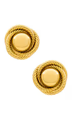 AUREUM Naomi Earrings in Gold from Revolve.com | Revolve Clothing (Global)