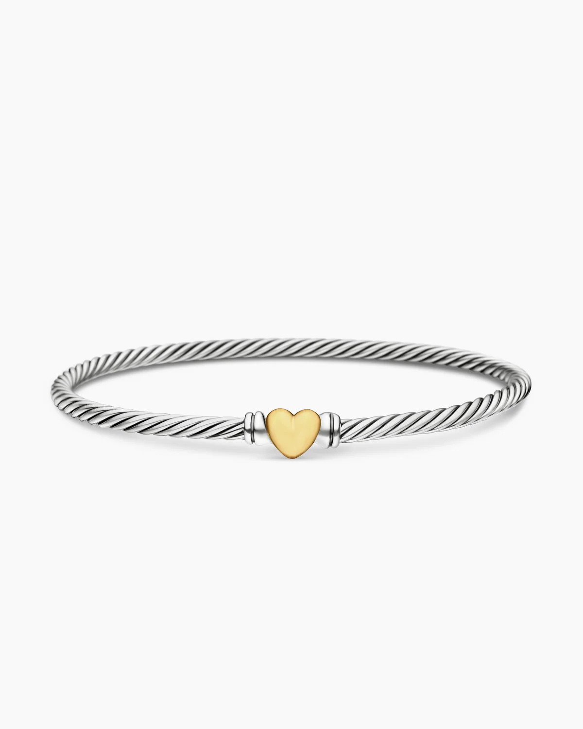Classic Cable Heart Station Bracelet | David Yurman