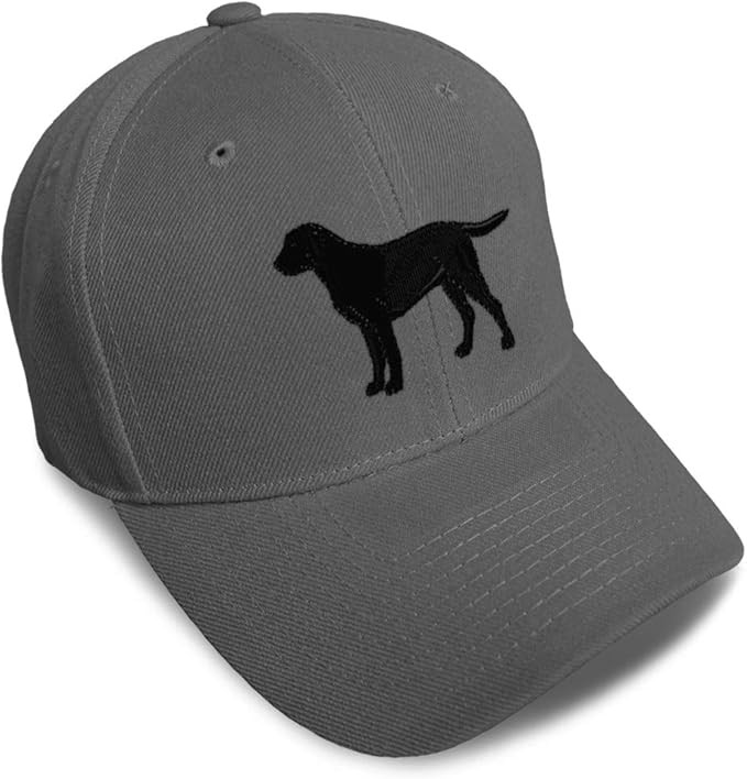 Custom Baseball Cap Black Labrador Retriever Lab Embroidery Strap Closure | Amazon (US)