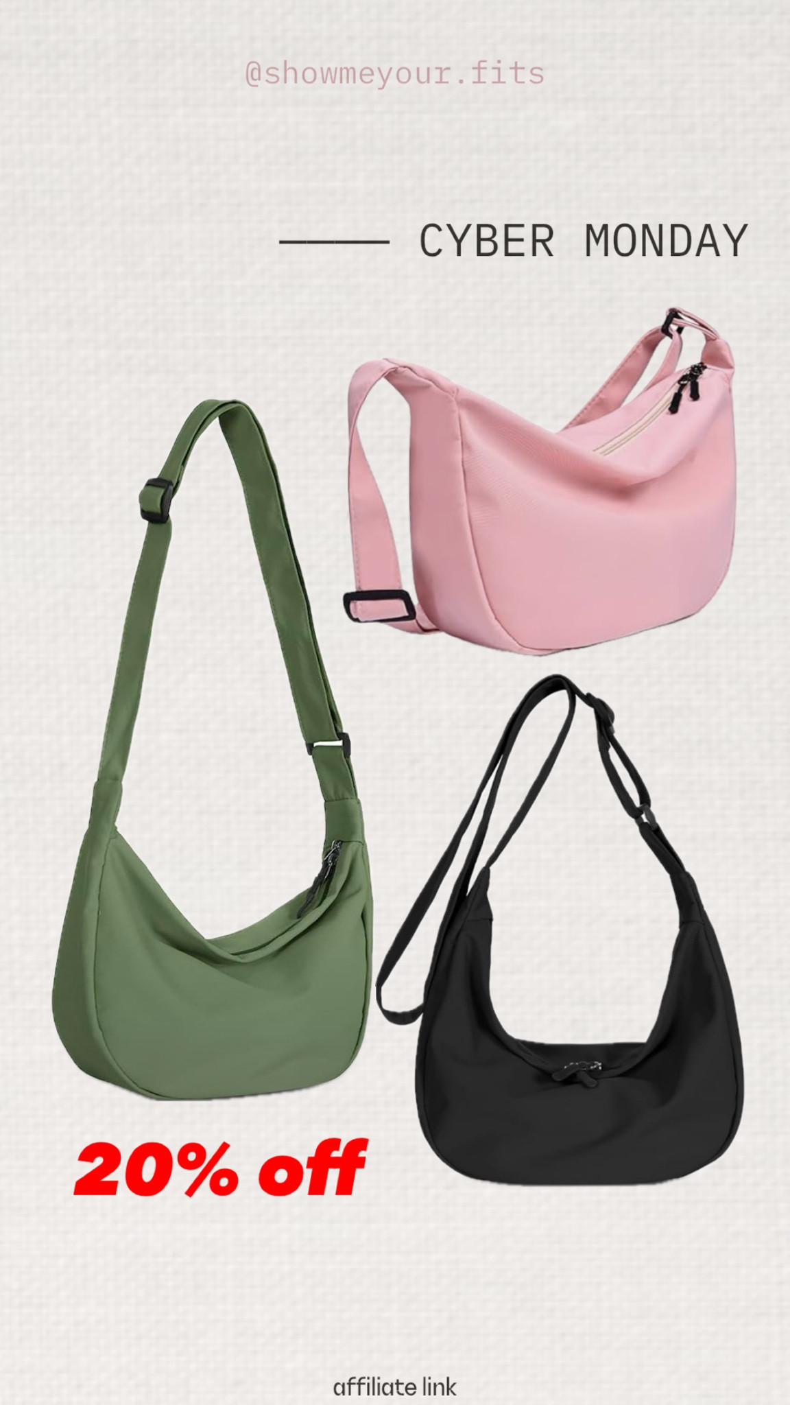 Crossbody on sale at Amazon Canada! 20% off and on sale for $15.99 
#gift #LTKcyberweek 
#crossbody #purse 

#LTKsale #LTKgiftguide #LTKcanada