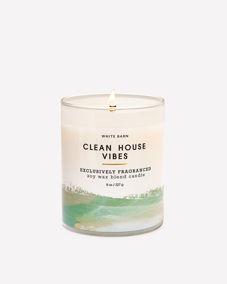 Clean House Vibes Single Wick Candle | Bath & Body Works