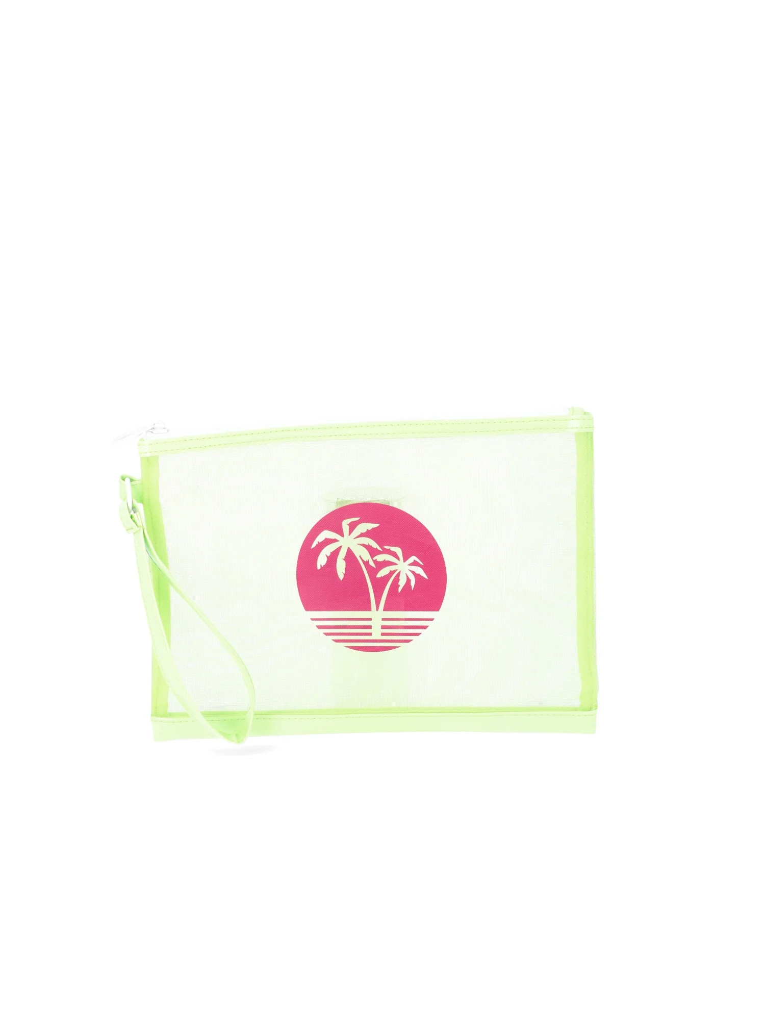 No Boundaries Beach Flat Pouch, Citron, Women's - Walmart.com | Walmart (US)