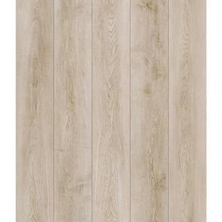 Silver Key Beach 6 MIL x 7.2 in. W x 42 in. L Click Lock Waterproof Luxury Vinyl Plank Flooring (... | The Home Depot