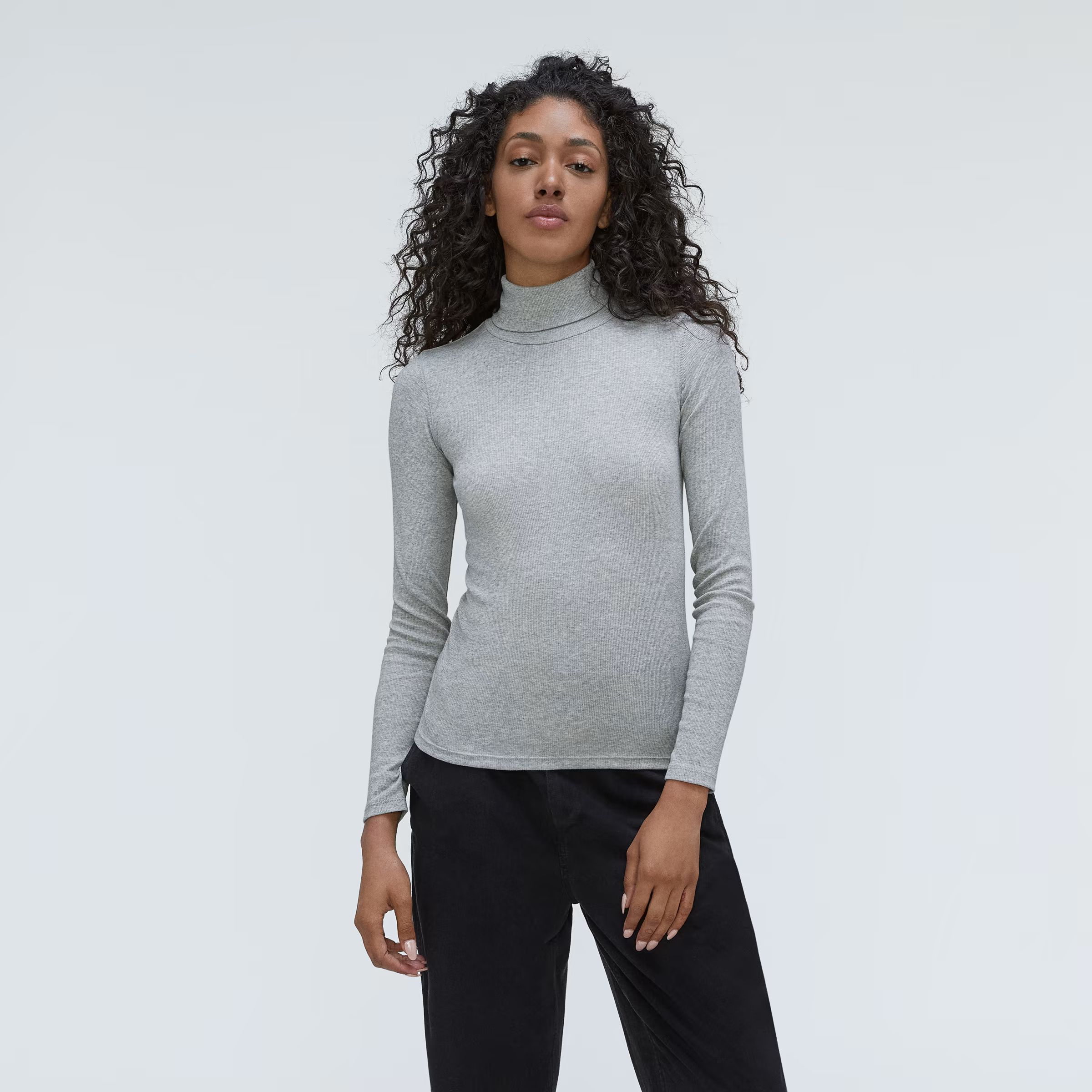 The Supima® Micro-Rib Turtleneck | Everlane