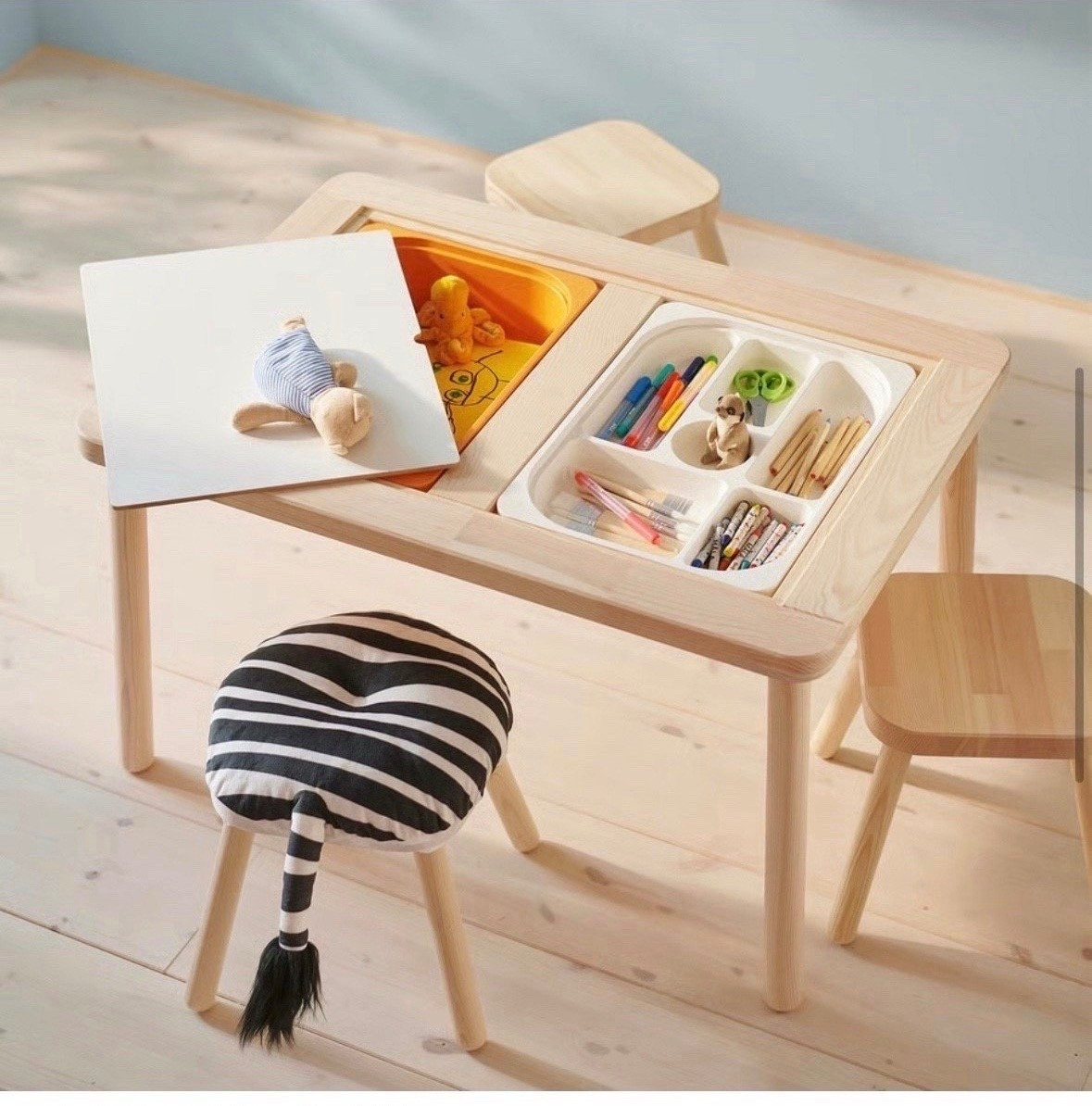 🤍 The perfect little sensory table!
Just the right height, and the two separate bins make it great for multiple kids 🙌

Super easy to install and so versatile — use it for crafts, LEGO storage, sensory play, art, and more 🎨🧩✨

#SensoryPlay #PlayroomSetup #ToddlerActivities #KidsTable #MontessoriAtHome #PlayroomInspo #MomApproved #AmazonFinds

#LTKFindsUnder100 

#LTKHome #LTKmomlife #LTKKids