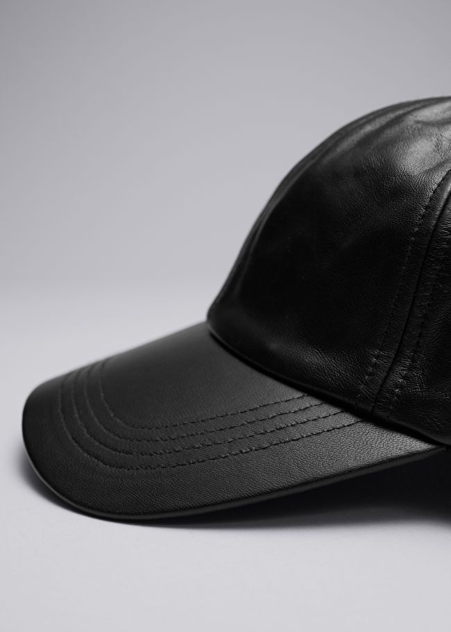 Leather Baseball Cap | & Other Stories US