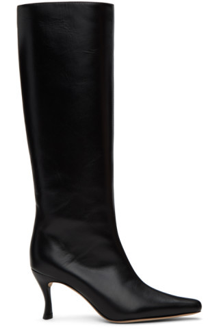 BY FAR - Black Stevie 42 Boots | SSENSE