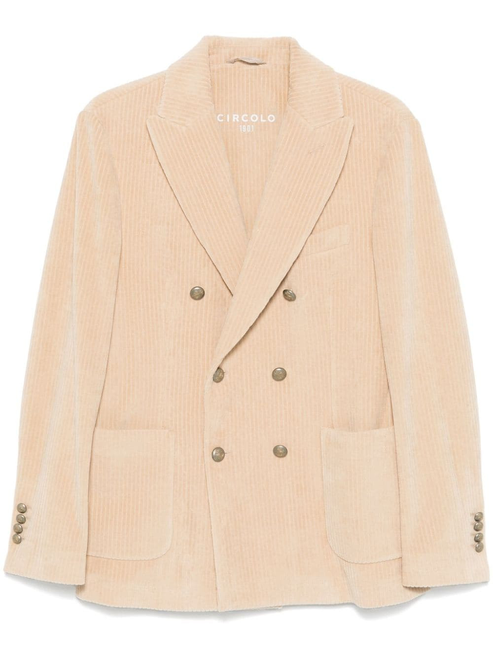 Circolo 1901 corduroy blazer - Neutrals | Farfetch Global