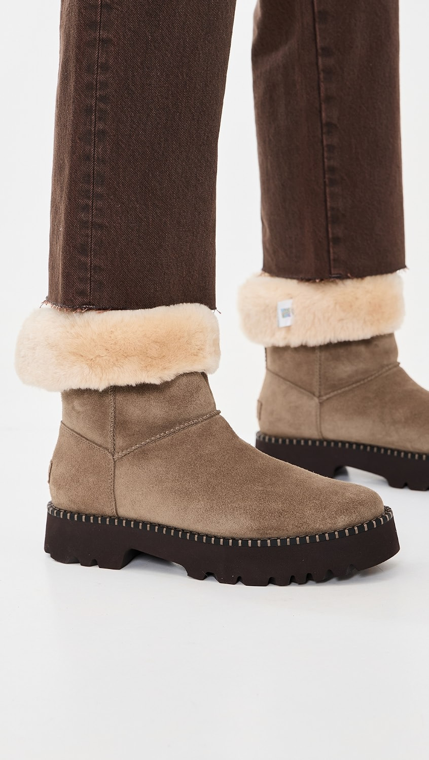 UGG Uptowner Short Boots Light Bronze 12 | Shopbop
