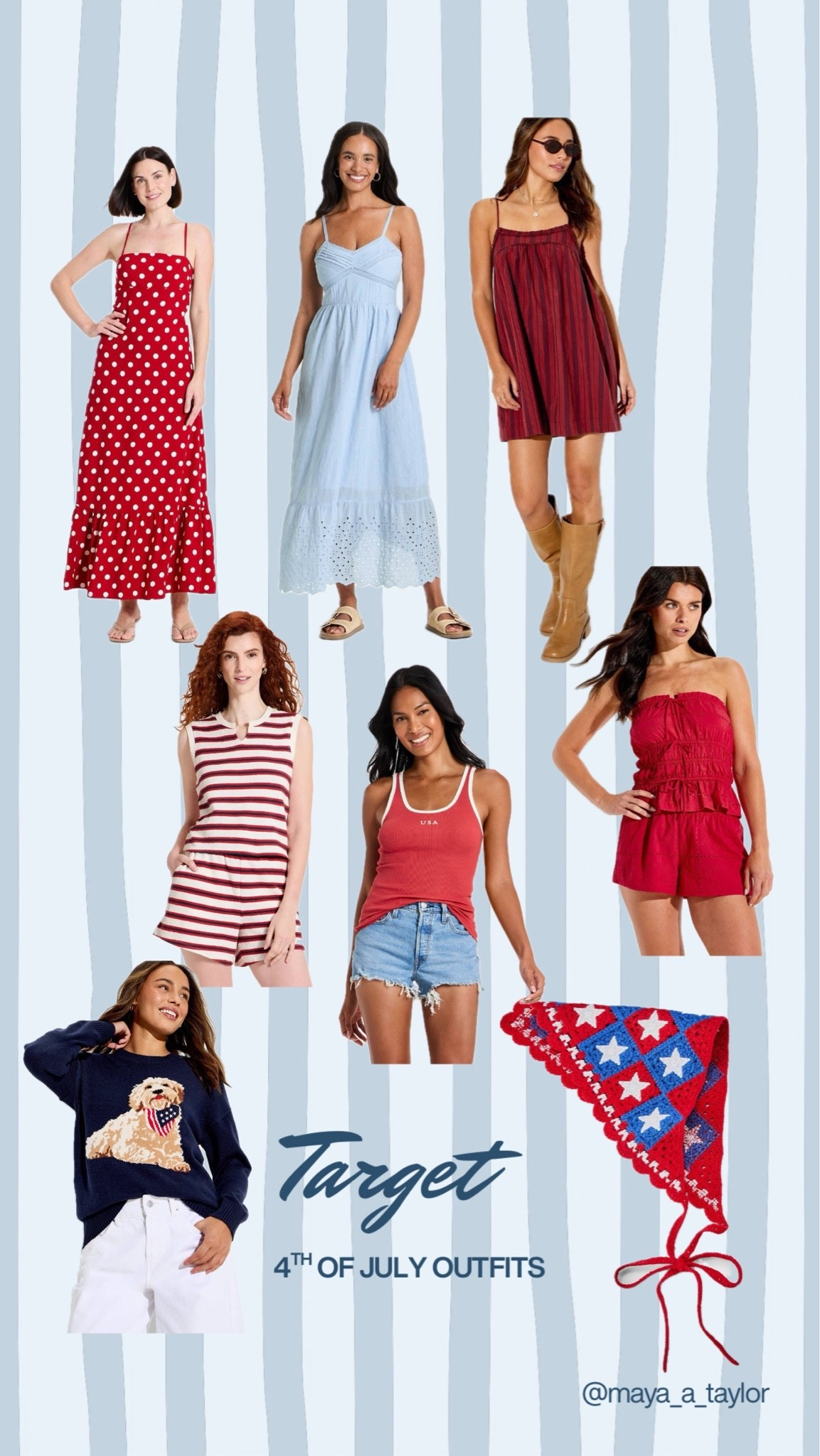 4th of july outfit ideas, fourth of july outfits, target fourth of july outfits ❤️🤍💙 summer dresses, summer outfits, summer sets

#LTKSeasonal #LTKootd #LTKSaleAlert