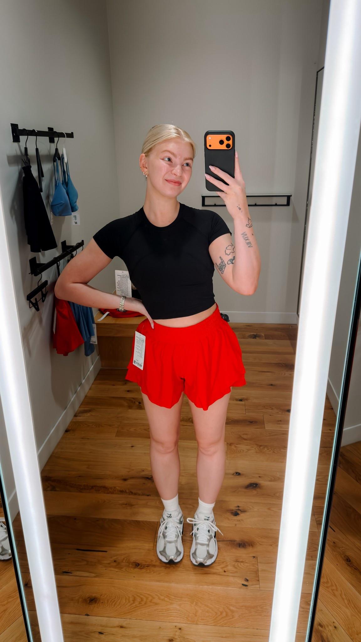 New lululemon outfit 

Top: size 6 
Bottom: size medium 

#LTKActive #LTKootd #LTKdayinmylife