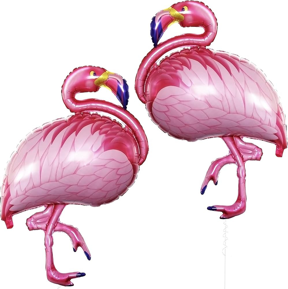 KatchOn, Giant Pink Flamingo Balloons - 40 Inch, Pack of 2 | Flamingo Balloon for Flamingo Party ... | Amazon (US)