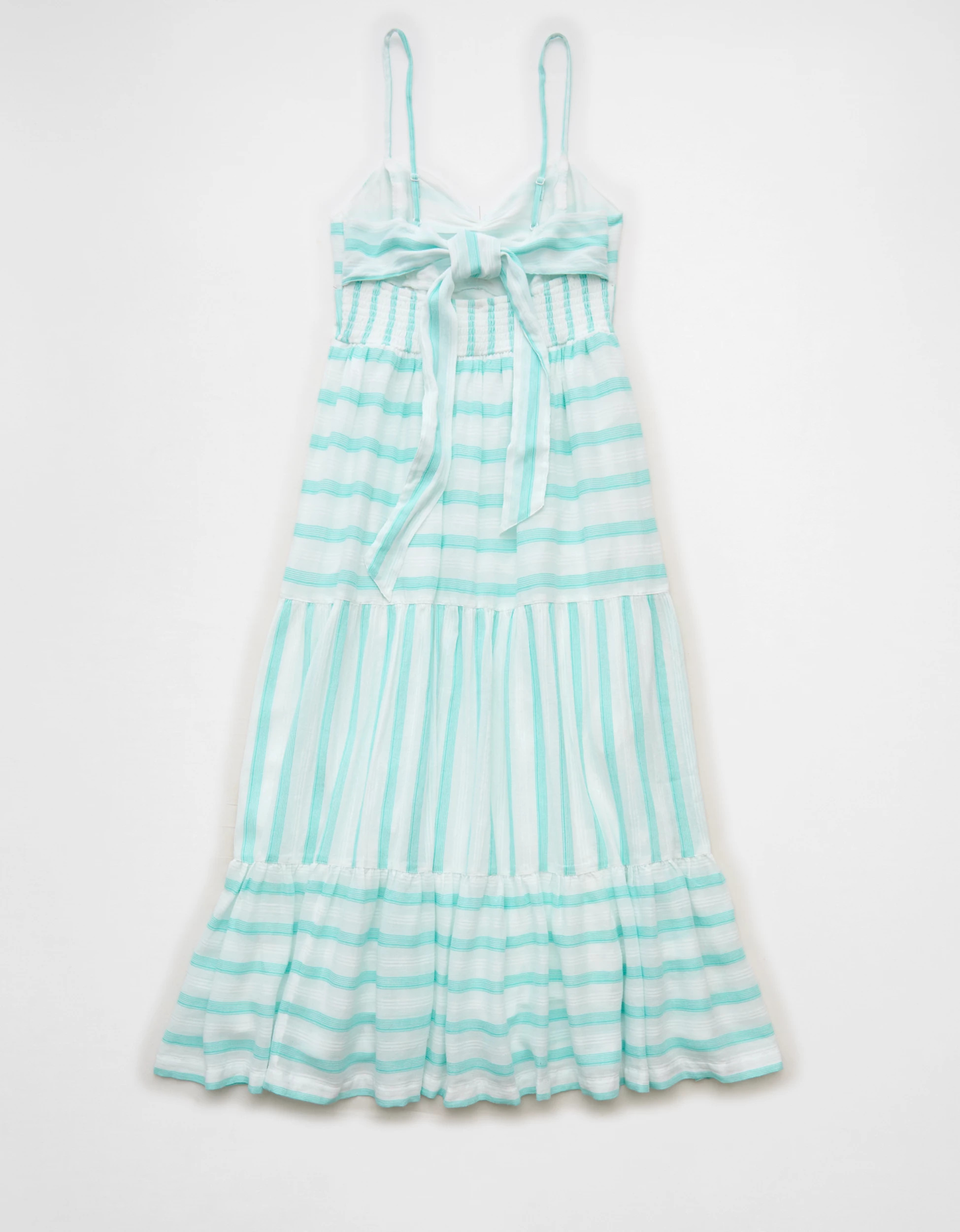 AE Striped Corset Midi Dress | American Eagle Outfitters (US & CA)