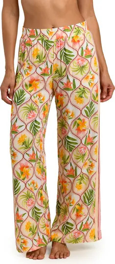 Floral Wide Leg Cover-Up Pants | Nordstrom