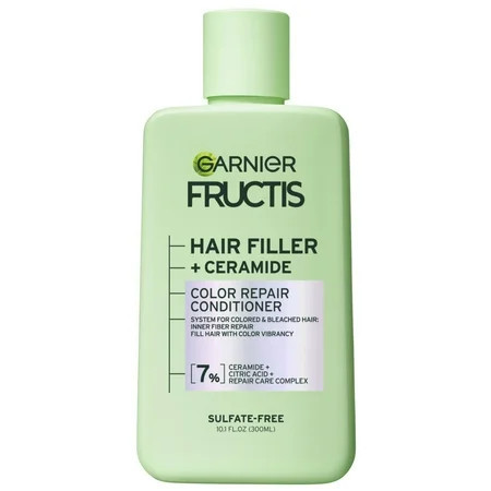Garnier Fructis Hair Filler Color Repair Squeeze Conditioner with Ceramide, 10.1 fl oz | Walmart (US)
