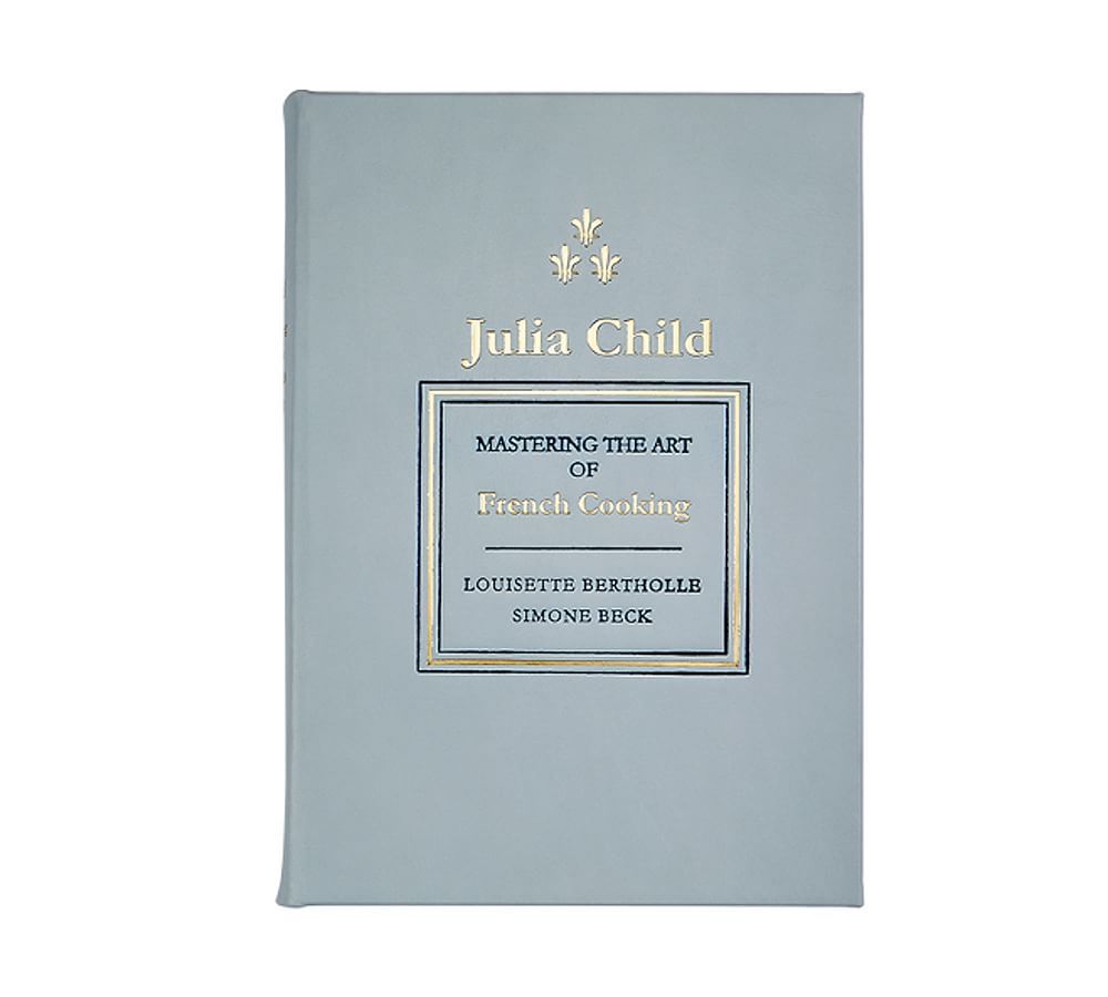 Julia Child: Mastering The Art of French Cooking Leather-Bound Book | Pottery Barn (US)