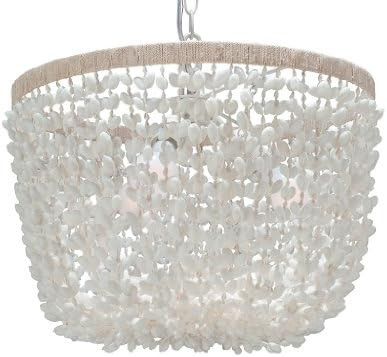 KOUBOO Inverted Pendant Lamp, Bubble Seashell, White | Amazon (US)