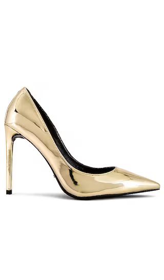 Anja Heel in Gold Shine | Revolve Clothing (Global)