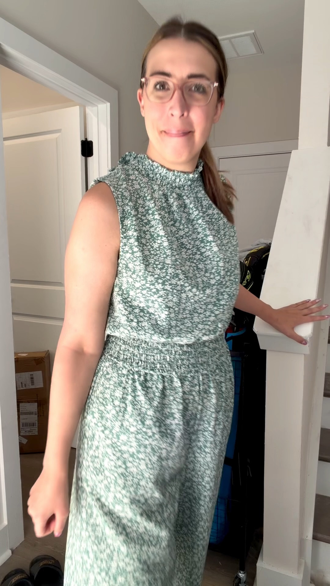 Effortless spring outfit you can actually wear on repeat
Amazon Big Spring Sale finds that surprised me (in a good way)

This jumpsuit is one of those throw-on-and-feel-put-together pieces… and yes it has pockets. Sandals are the easy neutral you’ll grab daily.

Sizing is true to size for me!

Amazon Big Spring Sale details:
• Floral maxi jumpsuit – 20% off
• Flat sandals – 30% off

Cozy, easy, and minimal effort required which is exactly the vibe lately

spring outfits | amazon fashion finds | casual everyday outfit | wide leg jumpsuit outfit | neutral sandals outfit

#LTKSaleAlert #LTKootd #LTKTall